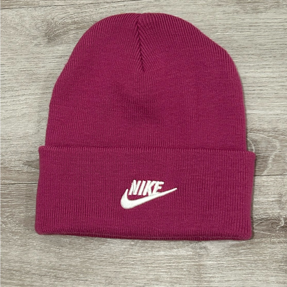Nike Fuchsia Knit Beanie